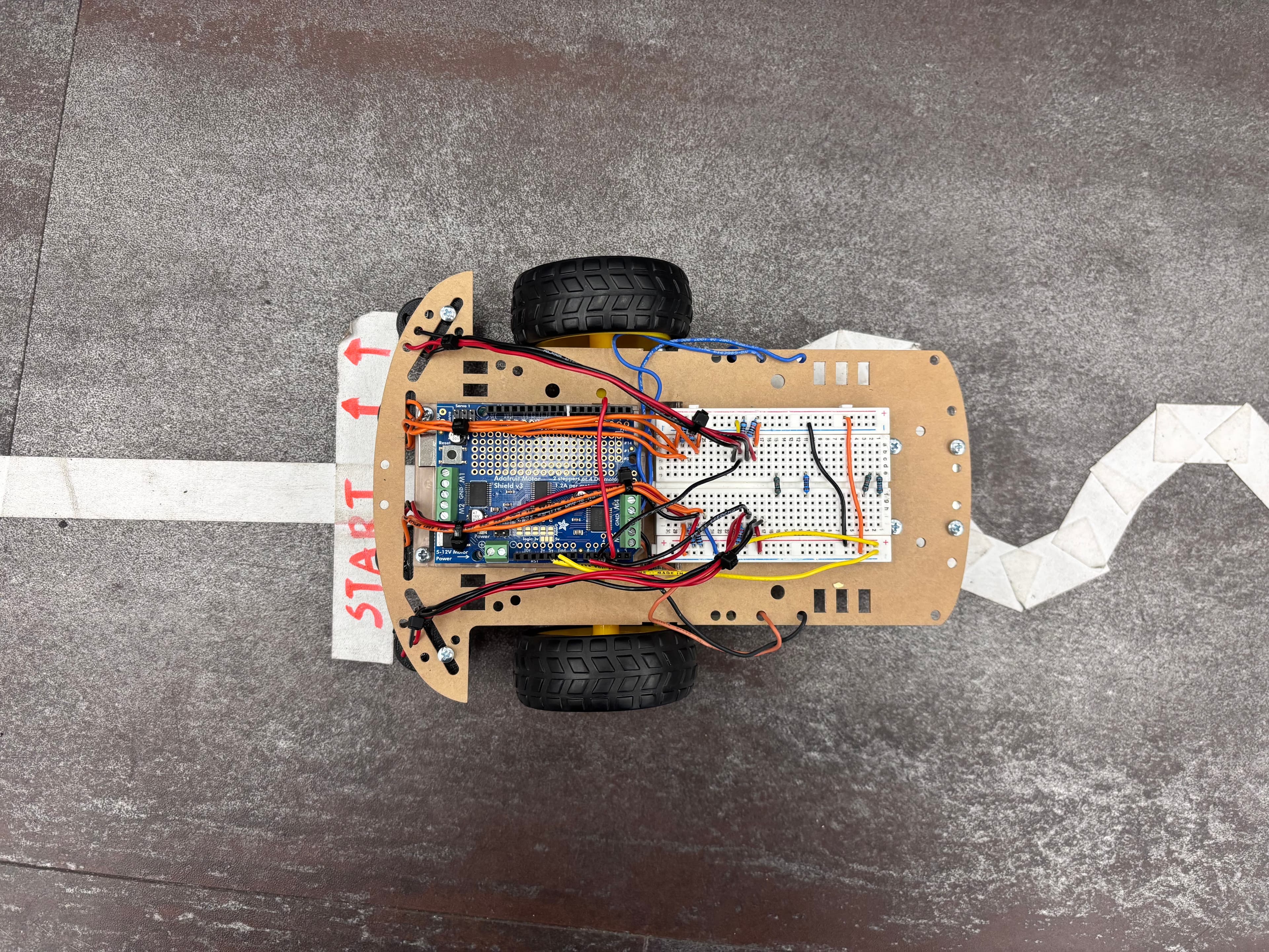 Arduino Line-Following Robot