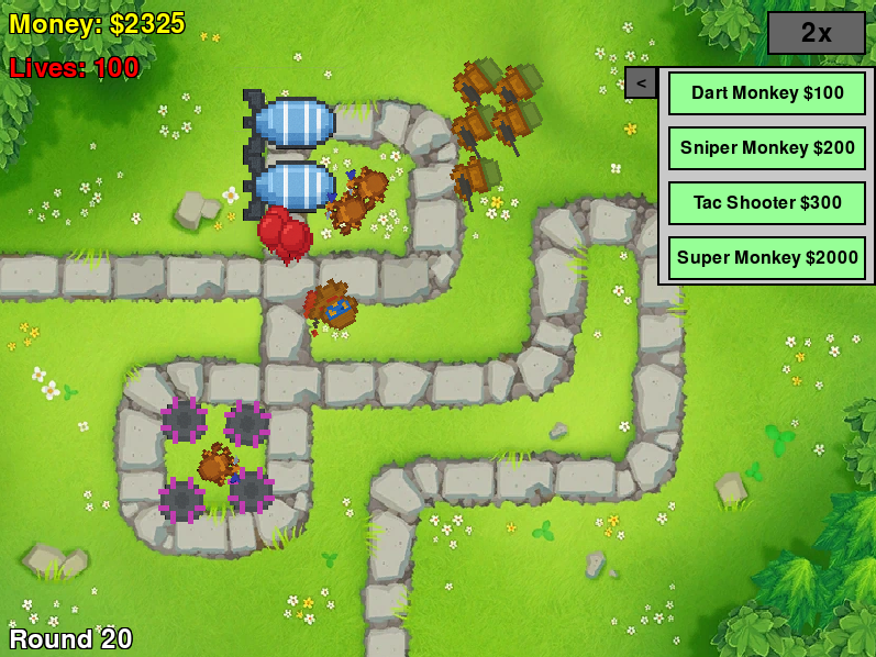 Balloon Tower Defense